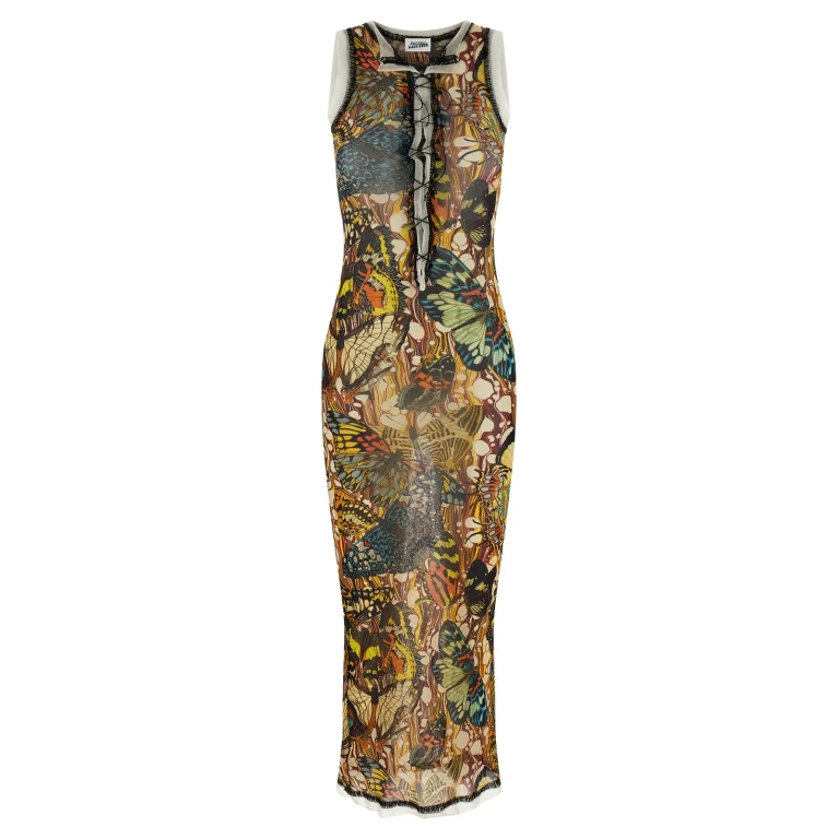 Jean Paul Gaultier Robe Au Genou - Multicolore