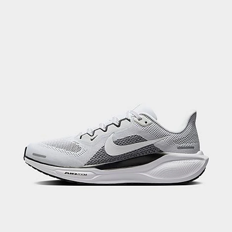 Women's Pegasus 41 Running Shoes in Black/White Size: 5.0