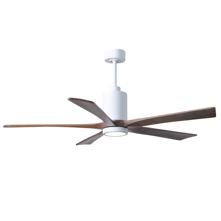 Matthews Patricia 60" Indoor Ceiling Fan in Gloss White