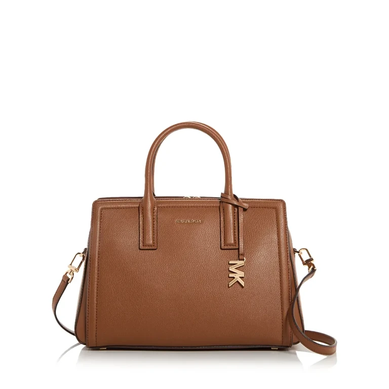 Michael Kors Laila Medium Leather Satchel