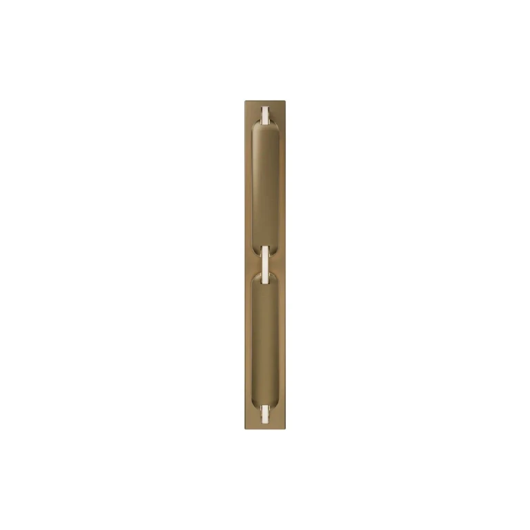 Aged Brass LED Wall Sconce from the Spectacle Collection