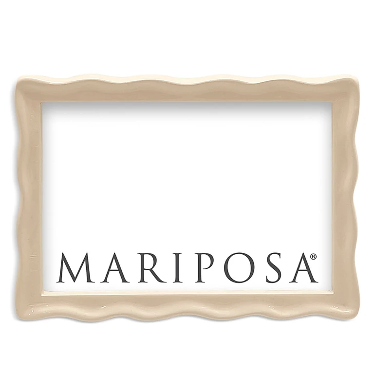 Mariposa Wavy Sand Frame, 4 x 6