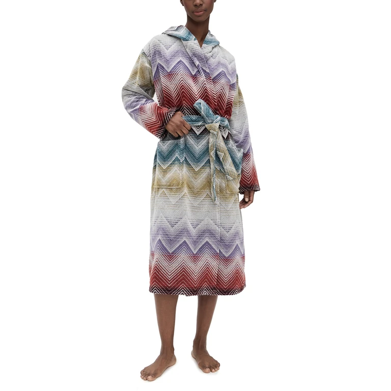 Missoni Marea Hooded Bathrobe Multicolor M