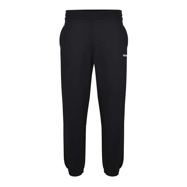 M. S.G. M. Pantalons Décontractés - Noir