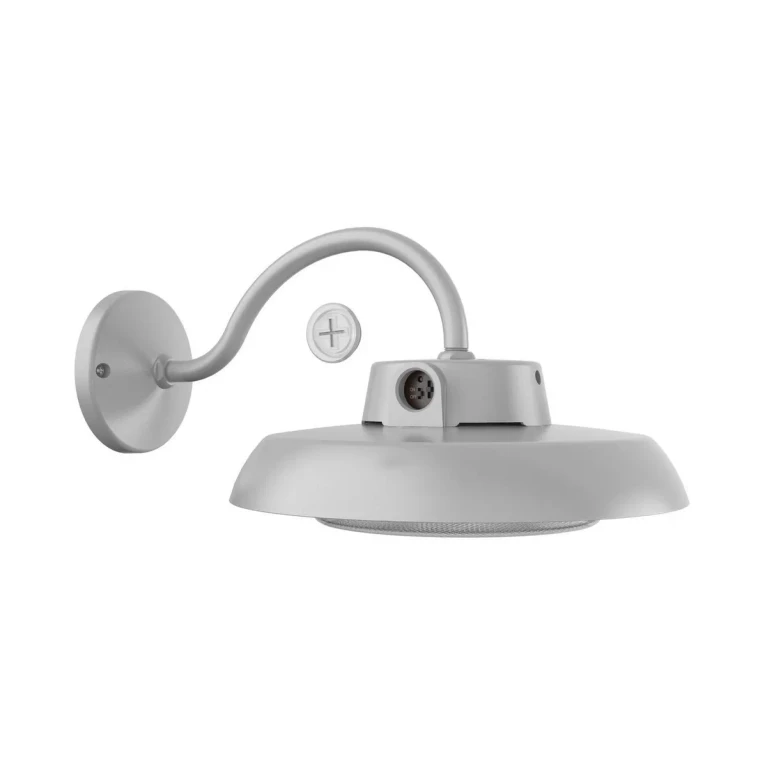 Textured Grey LED Outdoor Wall Sconce from the Gilbert Collection