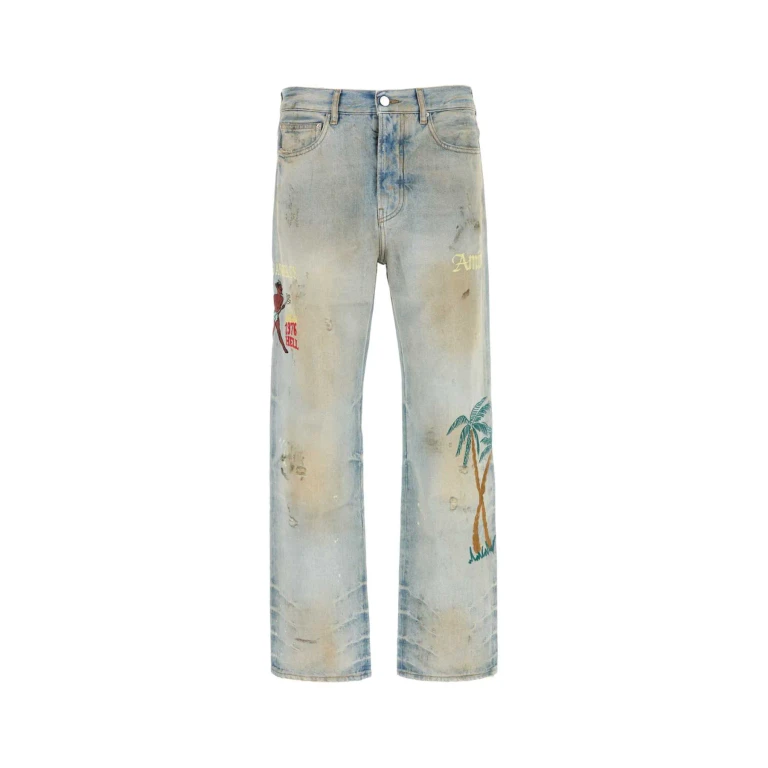 Burberry Melange Blue Denim Jeans