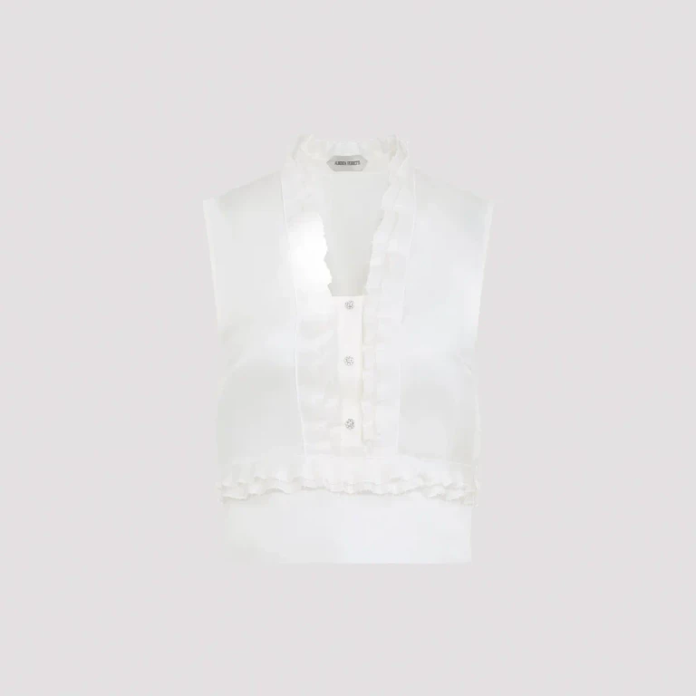 Top in triplo organza Alberta Ferretti