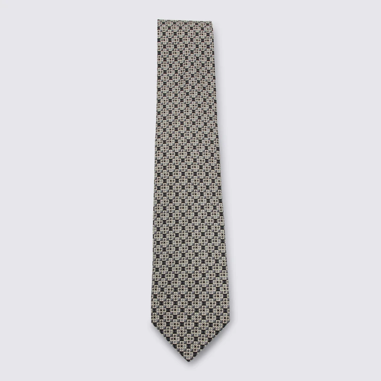 Ferragamo Ties Black _si - Men