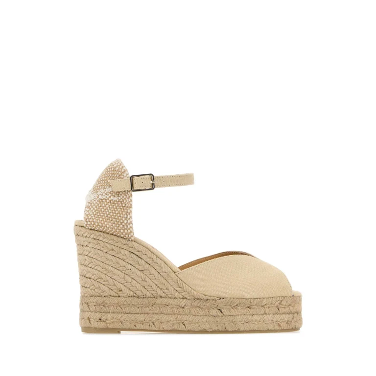 Heeled Sandal Woman color Ivory (022233IVORY)