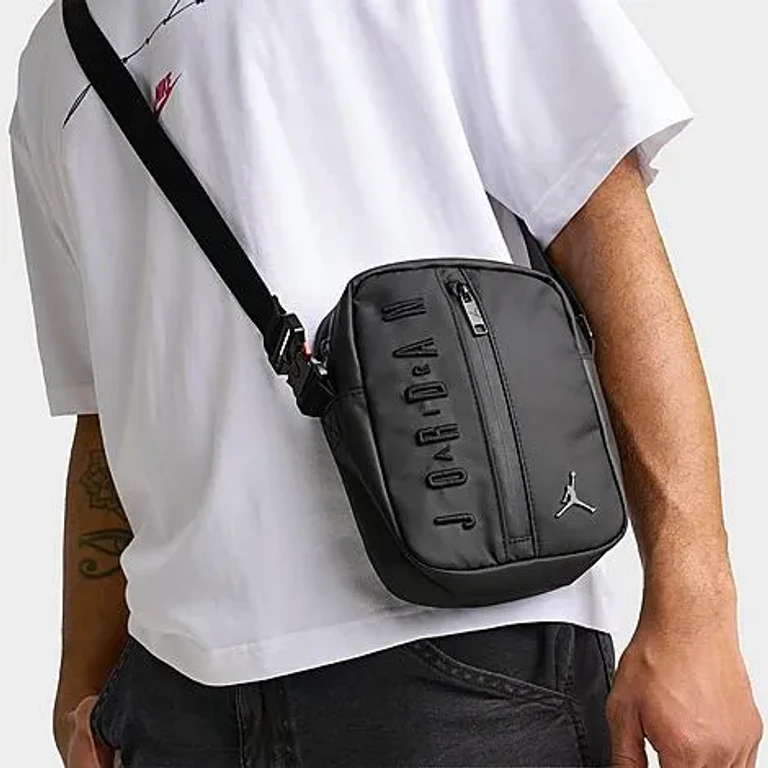 Jordan Tactical Crossbody Bag in Black