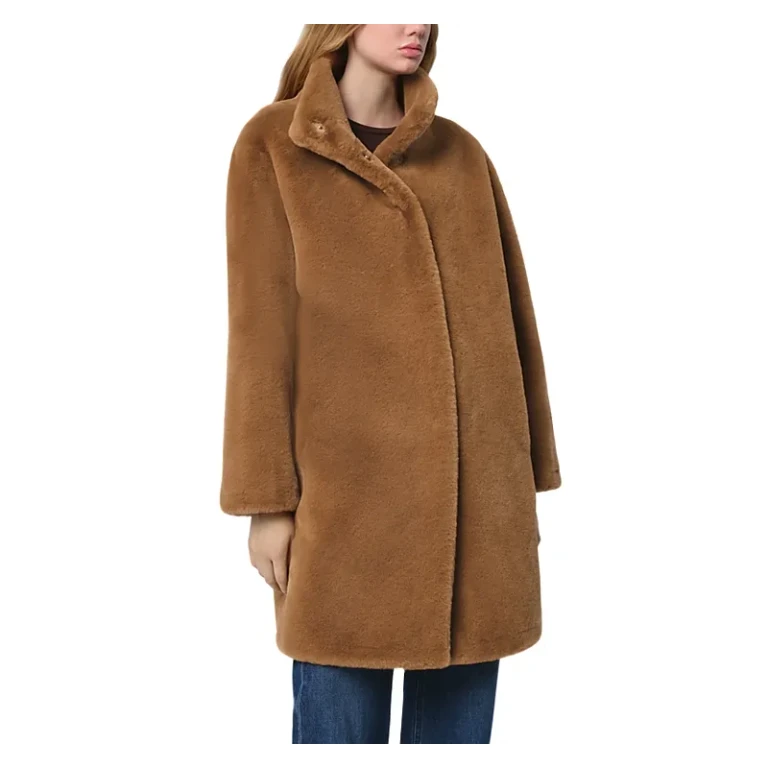 Apparis Blair Faux Fur Mid Length Coat