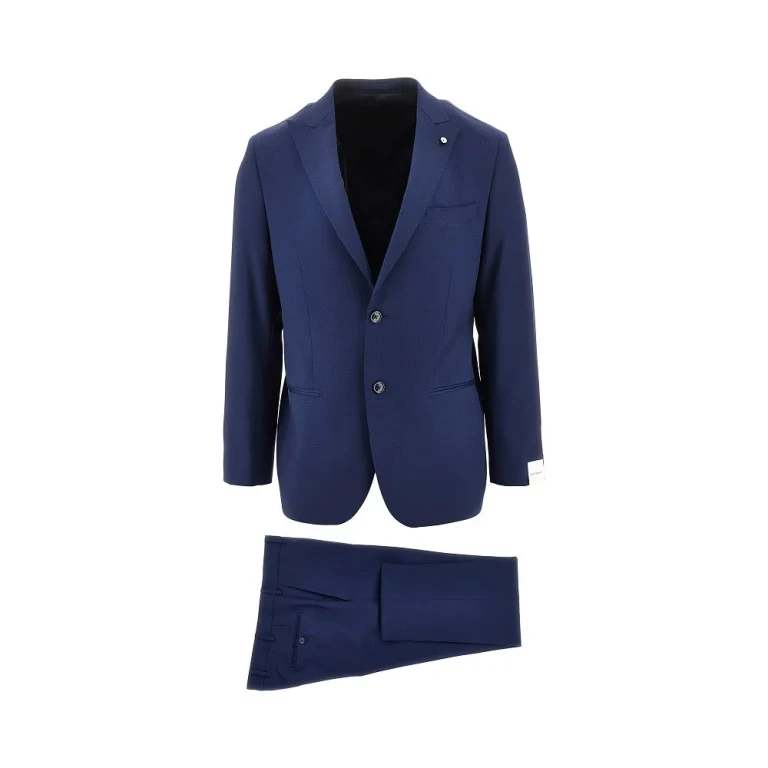 LUIGI BIANCHI Super 110's wool tailored suit Man 46
