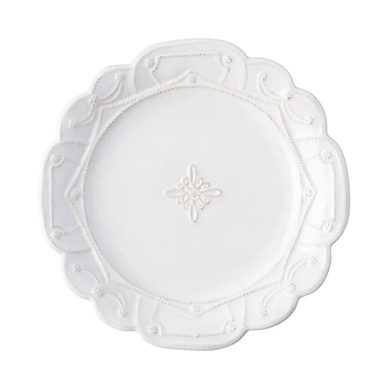 Juliska Jardins du Monde Whitewash Dinner Plate