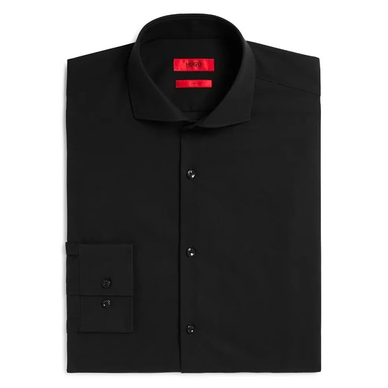 Hugo Jason Slim Fit Long Sleeve Cotton Dress Shirt