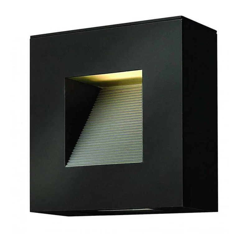 Satin Black LED Wall Mount from the Luna Collection