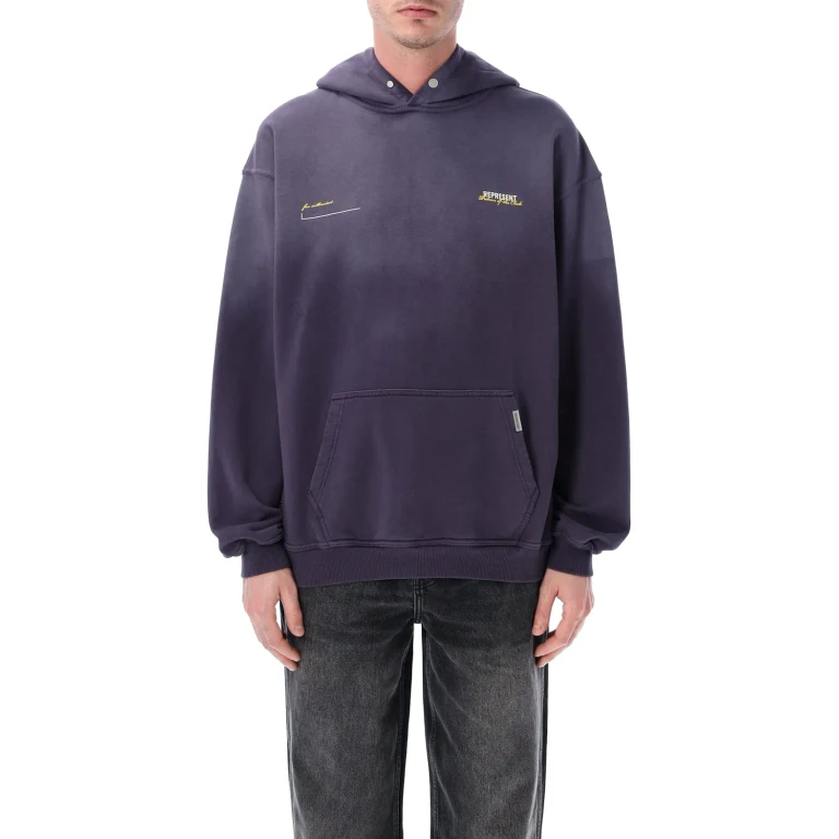 Sweatshirt Men color Violet (MLM427043)