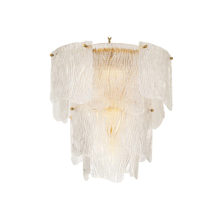 Tiered Glass Modern Chandelier | Eichholtz Asinara