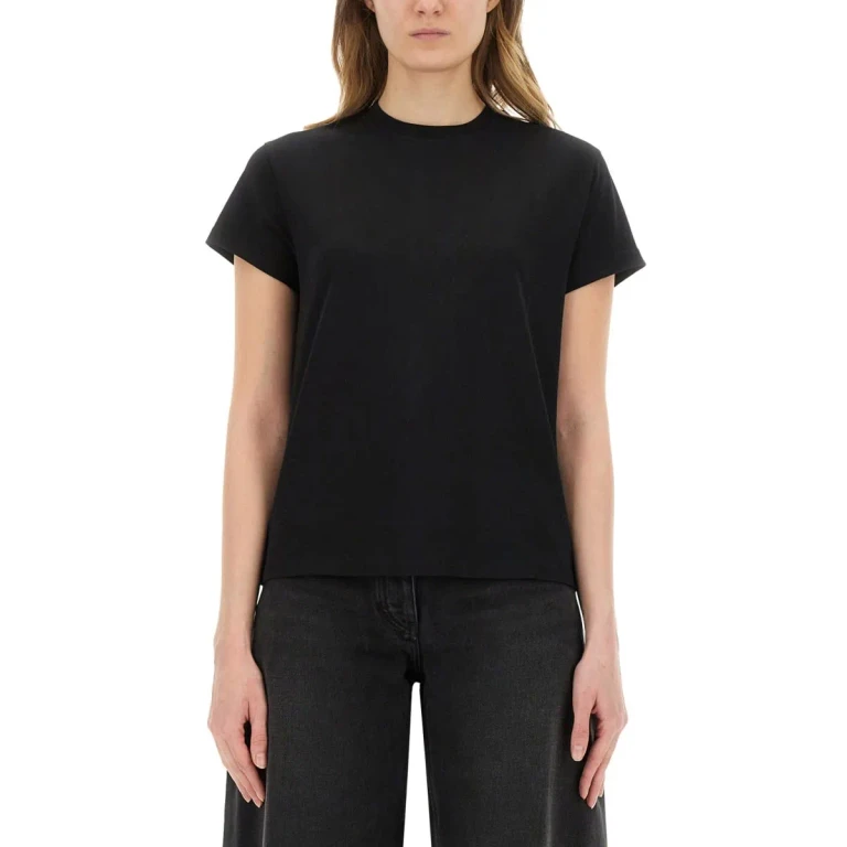 T-Shirt Woman color Black (MARINESNW1619BLACK)