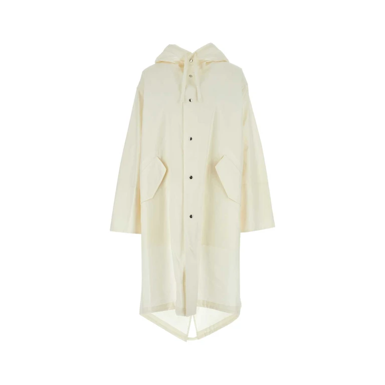 Jil Sander Ivory Cotton Parka 103 Exterior: Giubbini - Women