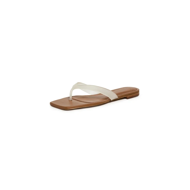 Vince San Juan Jelly Thong Sandals Clear 9
