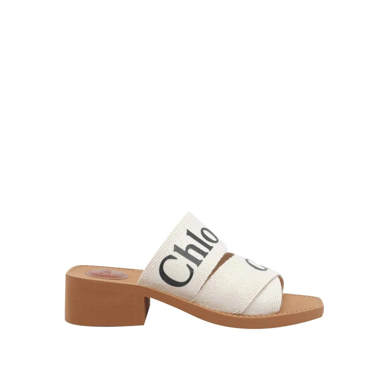 Chloe' Chaussures À Talon - Blanc