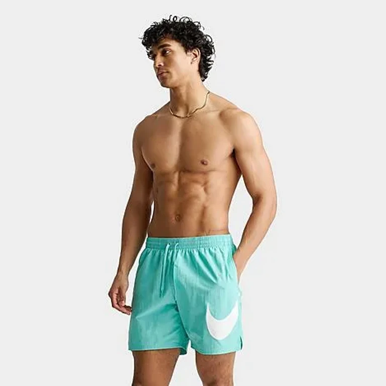 Nike Men's Specs 7-Inch Swim Shorts in Grey/White Size: Small