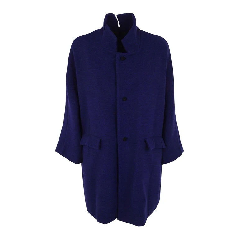 Daniela Gregis Manteau Court - Bleu