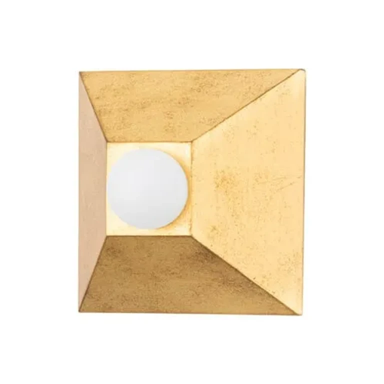 Corbett Max Wall Sconce in Vintage Gold Leaf