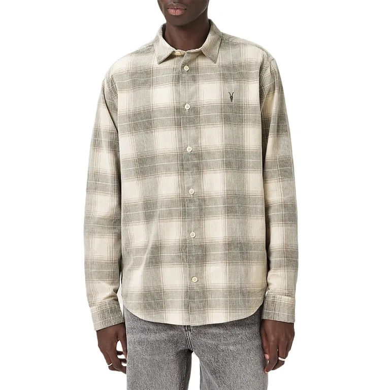 Allsaints Yuki Relaxed Fit Long Sleeve Shirt