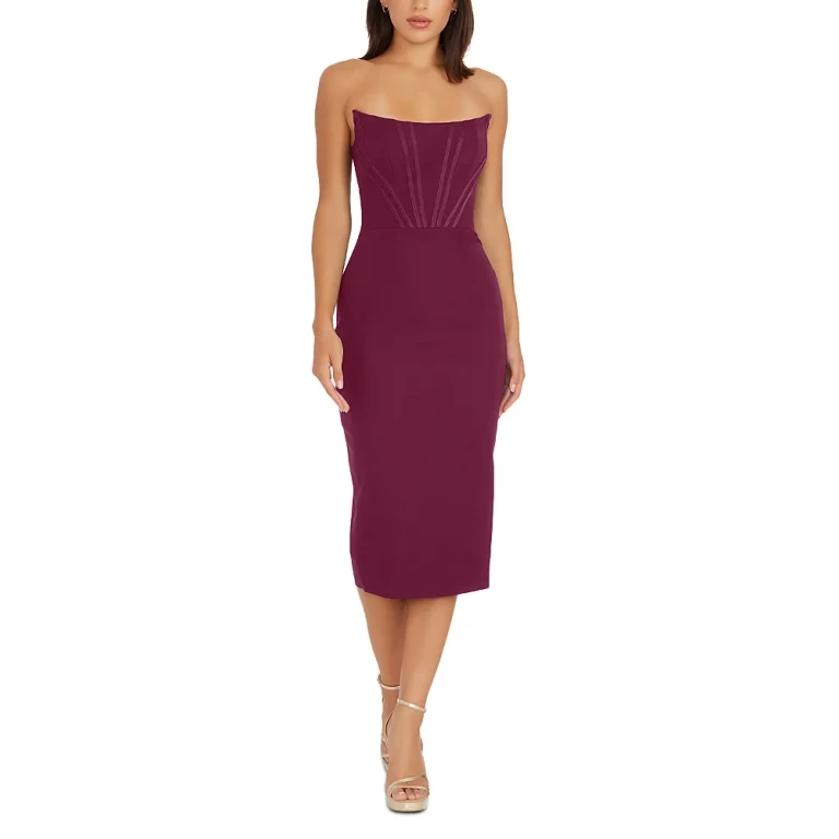 Dress the Population Cosette Corset Strapless Bodycon Dress