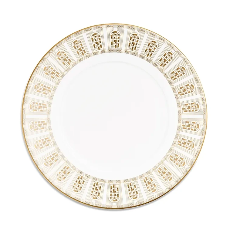 Baccarat Arcadia Gold Dessert Plates, Set of 2
