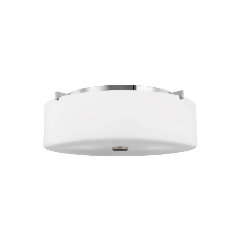 Generation Lighting Sunset Drive 3-Light Ceiling Light in Chrome