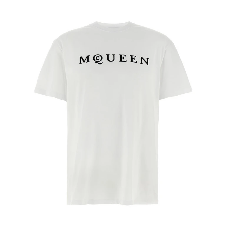 Alexander McQueen Bicolor Cotton T-Shirt - Men