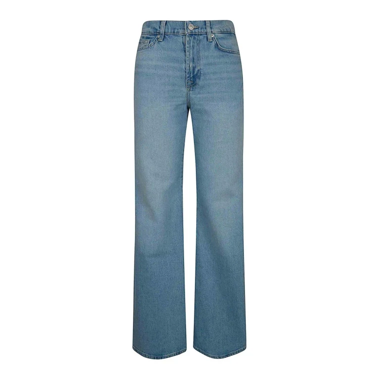 7 For All Mankind Jean Droit - Bleu
