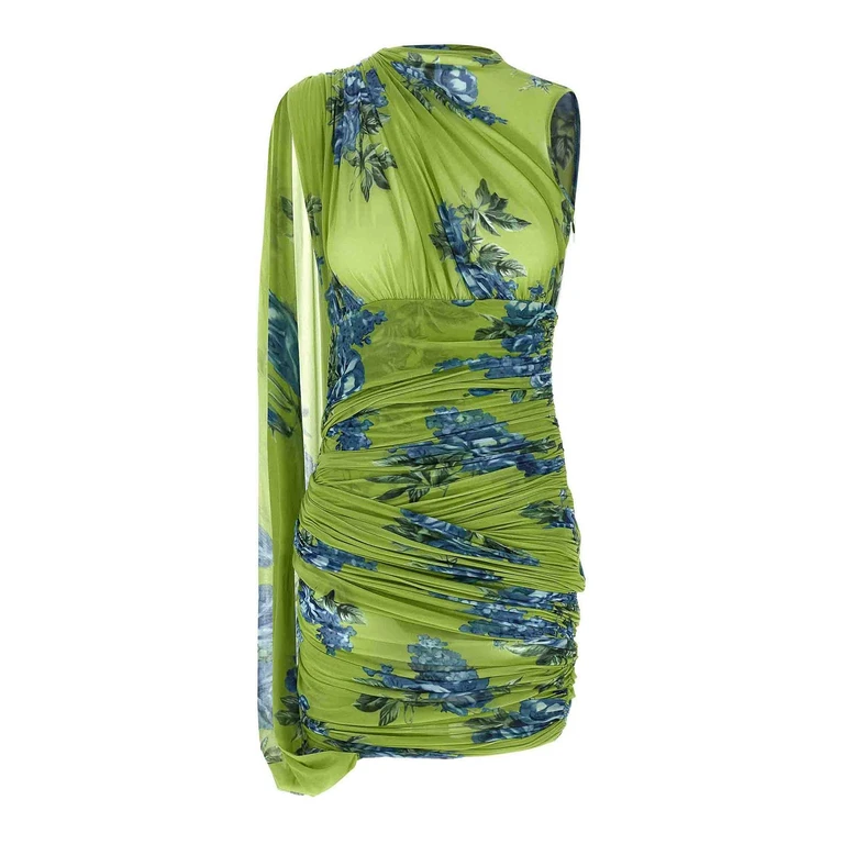 Magda Butrym Robe Au Genou - Vert