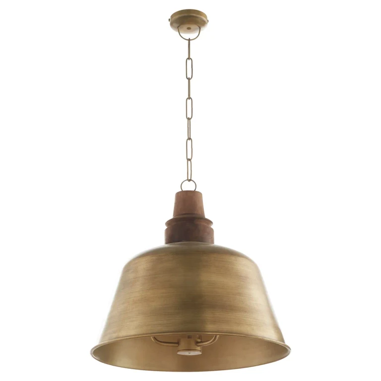Artisan Brass Three Light Pendant from the Artisan Series Collection