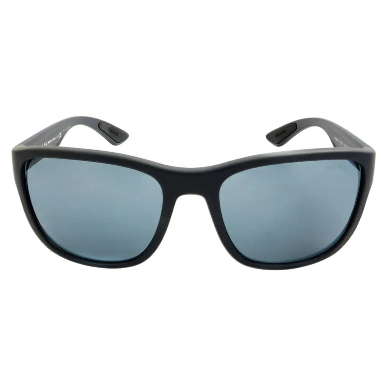 Prada Linea Rossa Grey Mirror Square Mens Sunglasses PS 01US UFK5L0 59