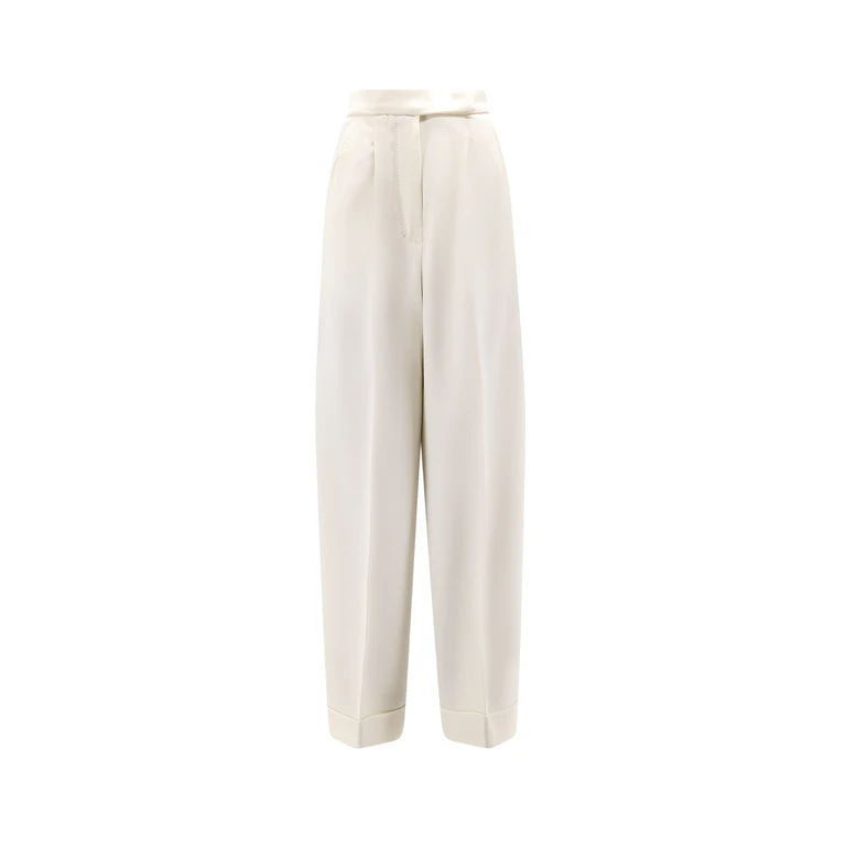 Max Mara RTW Bianco Avorio Lana Vergine Elastan - Women