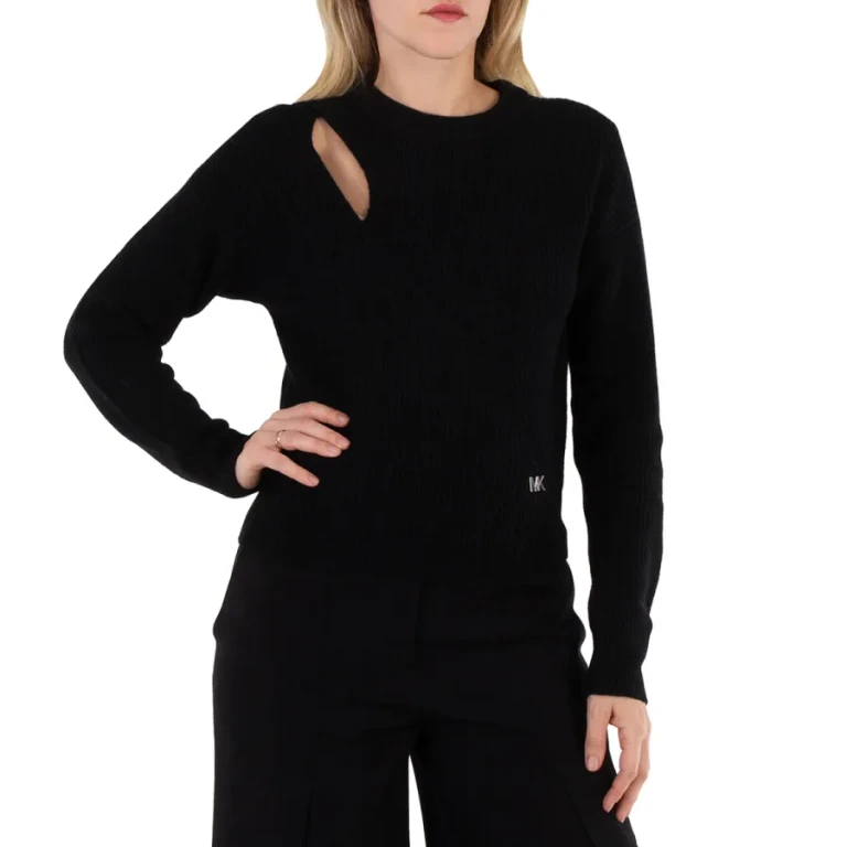 Michael Kors Key Hole Cut- Out Sweater