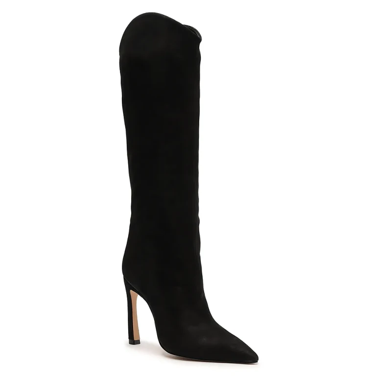 Schutz Women's Maryana Sculpt Pointed Toe High Heel Boots
