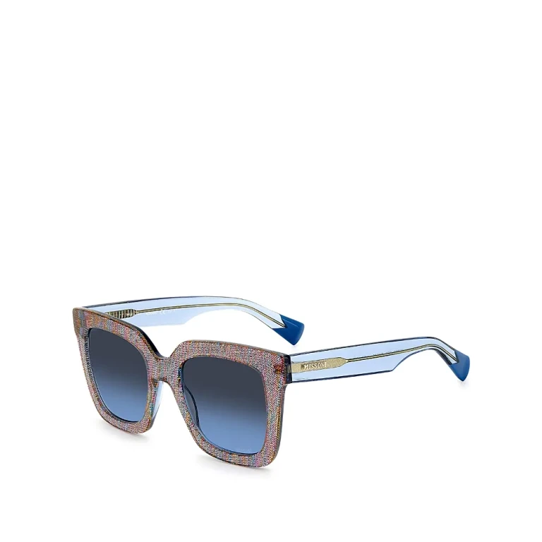 Missoni Fabric Eyewear Prescription Compatible Square Sunglasses, 52mm
