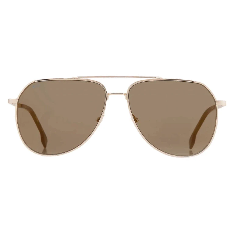 Hugo Boss Gold Antireflex Pilot Mens Sunglasses BOSS 1447/O/S 0J5G/WM 61