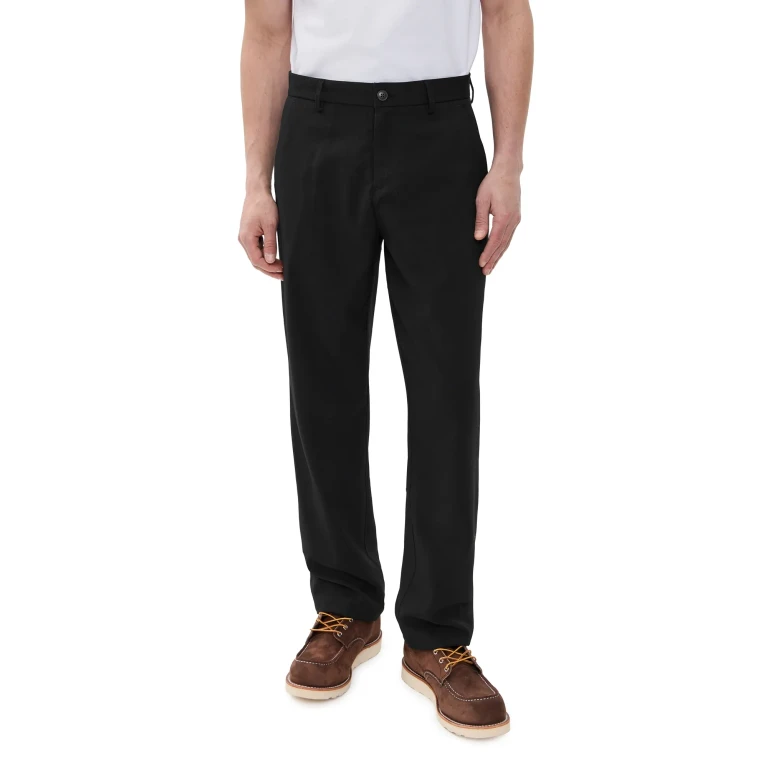 Les Deux Como Light Twill Slacks Black 34