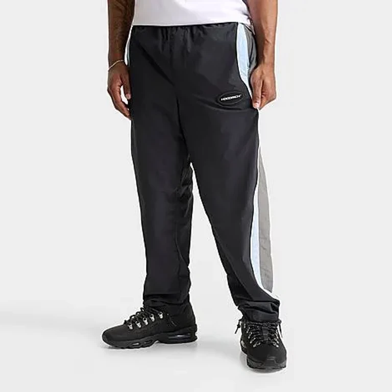 Hoodrich Men's Ryder V2 Woven Pants in Black/Clear Sky Size: Small