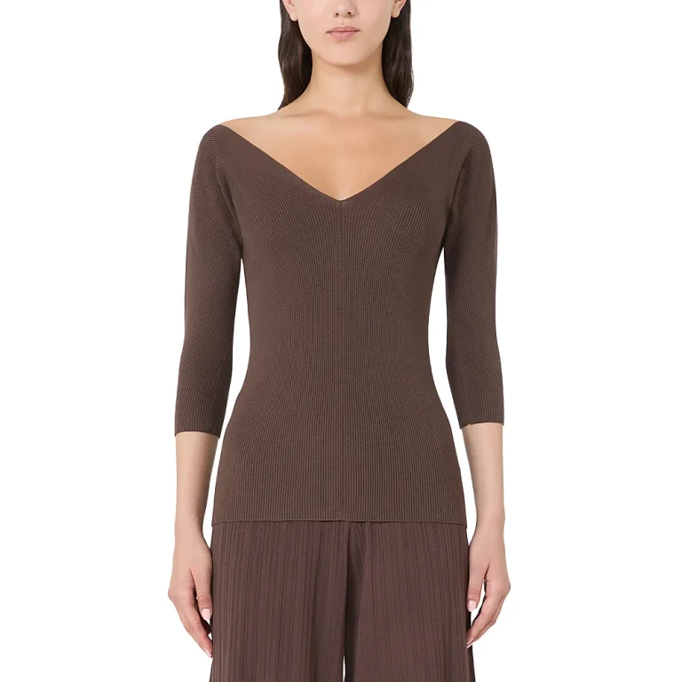 Weekend Max Mara Oceano V Neck Sweater