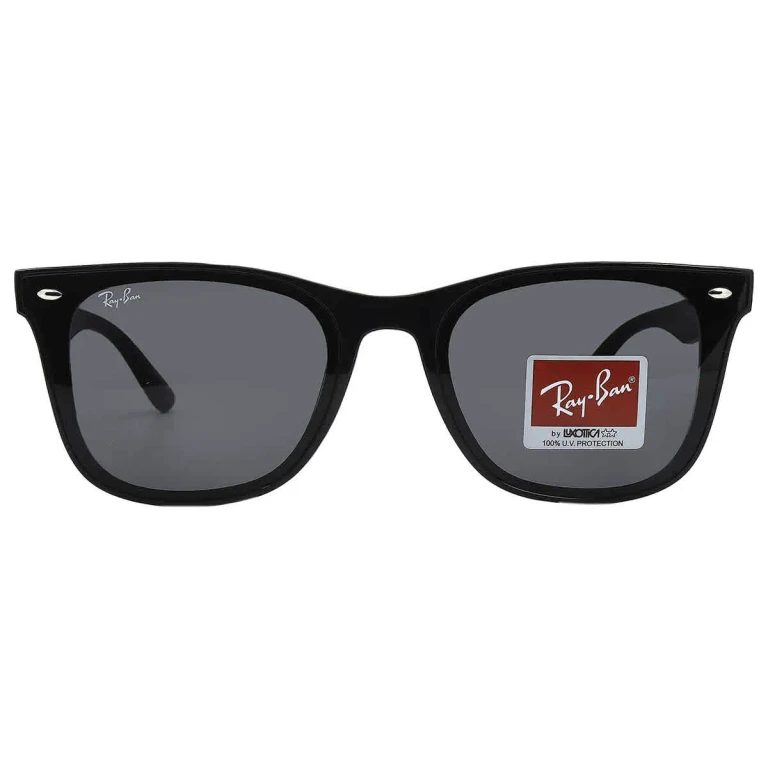 Ray Ban Dark Grey Square Unisex Sunglasses RB4420 601/87 65