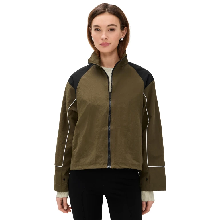 Lioness Shoreline Windbreaker Jacket Noir S