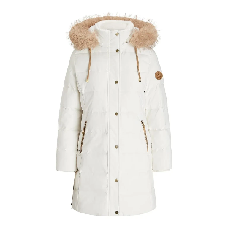 Lauren Ralph Lauren Manteau Au Genou - Blanc