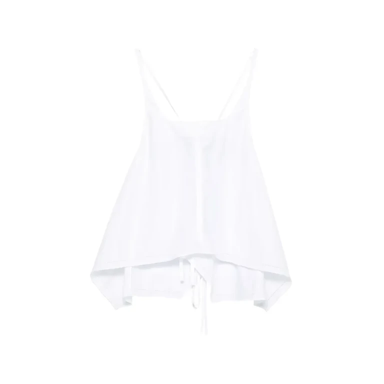 Low Classic Flared Sleeveless Top