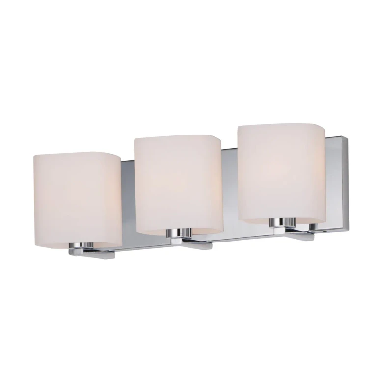 Maxim Wrap 3-Light Bathroom Vanity Light in Polished Chrome - 11253SWPC